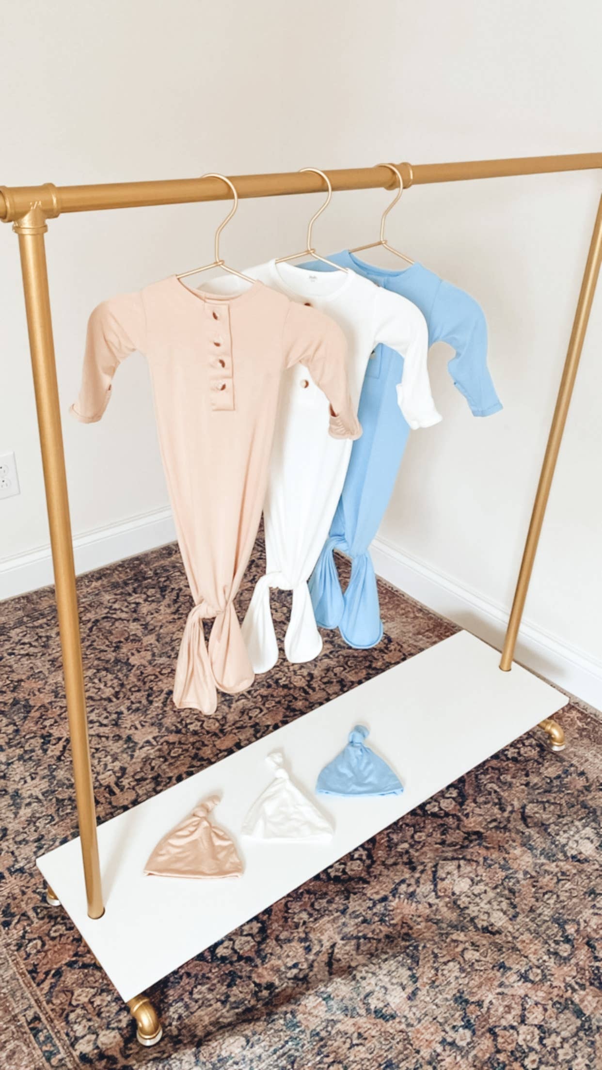 Newborn Clothing - Baby Gown and Hat Sets - Baby Clothing