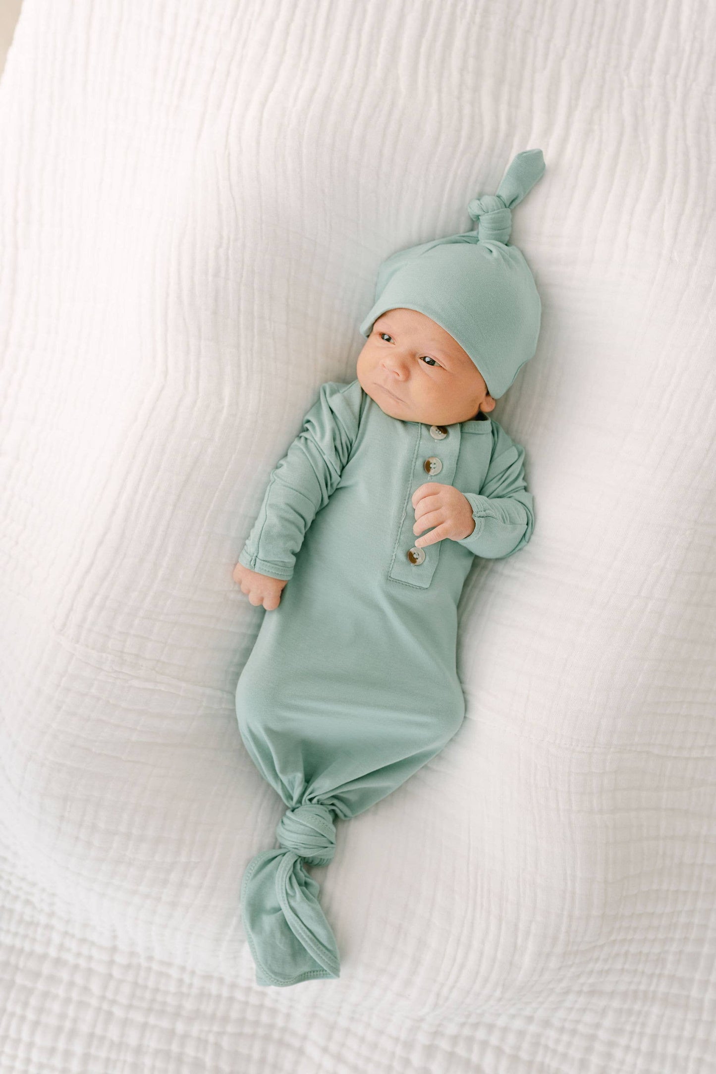 Newborn Clothing - Baby Gown and Hat Sets - Baby Clothing