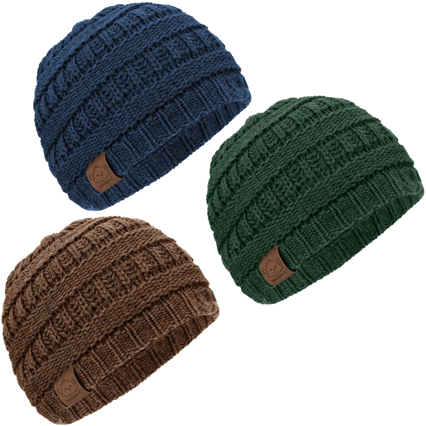 KeaBabies Warmzy Baby Beanies (Icelandic, M)