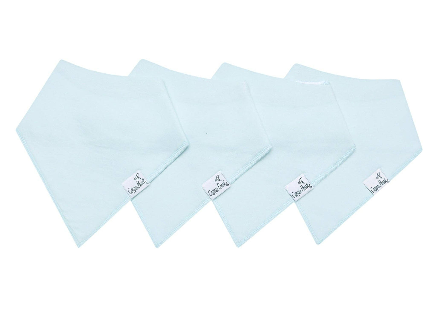 4 Pack Baby Bandana Bibs - Air
