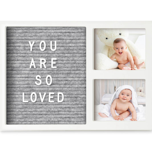 Letter-Board Picture Frame