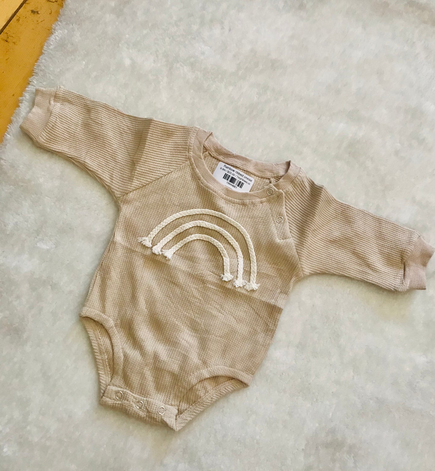 Rainbow Ribbed Onesie *SALE*