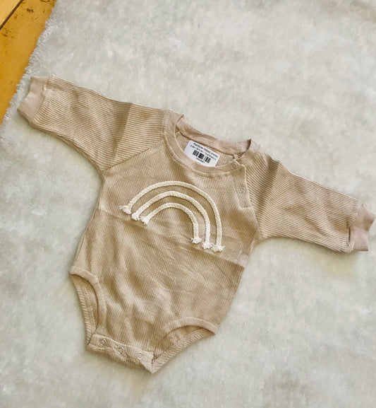 Rainbow Ribbed Onesie *SALE*