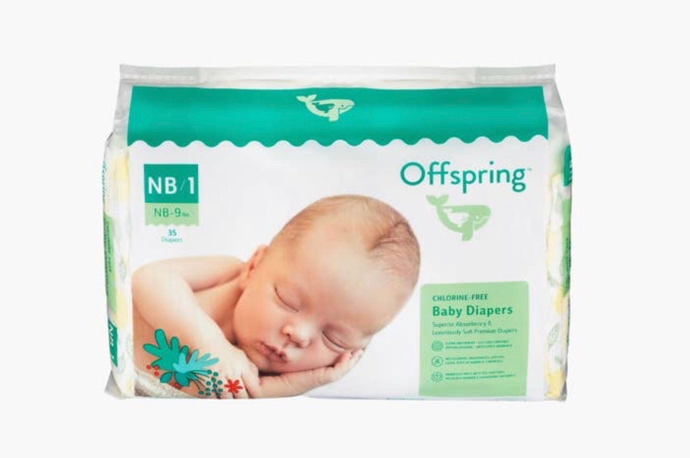 Offspring Chlorine Free Baby Diapers