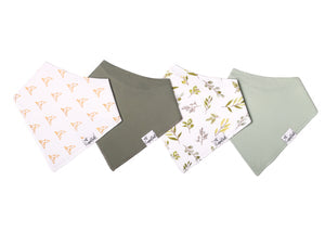 Copper Pearl Bandana Bibs